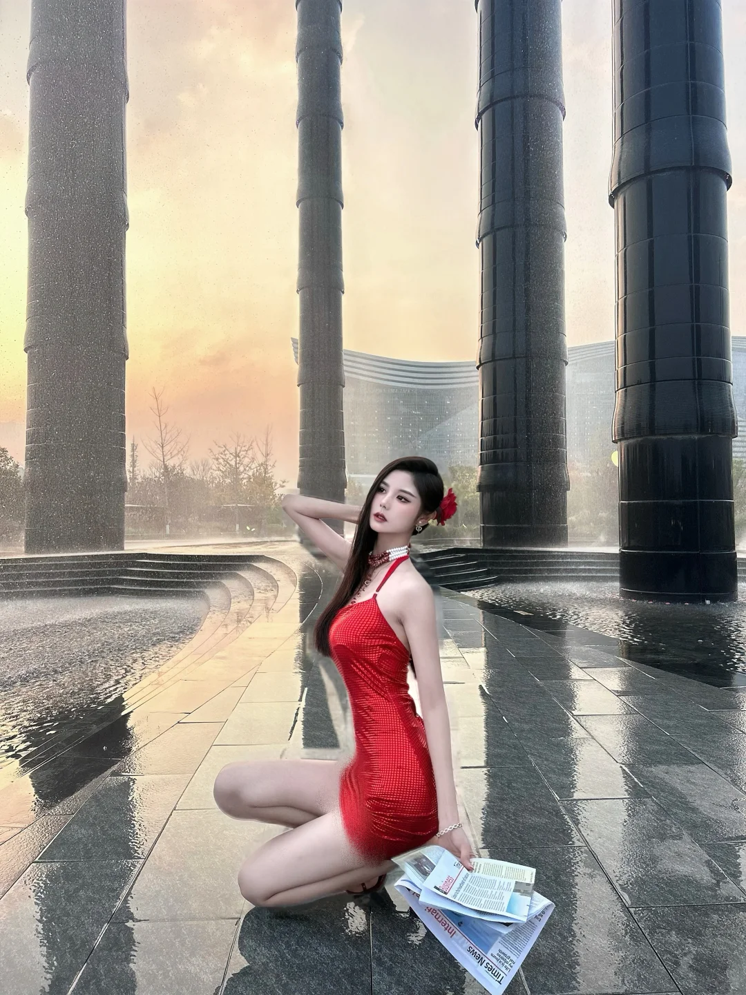 成都陪拍🔍SKP九宫格御姐拍照 轻松get