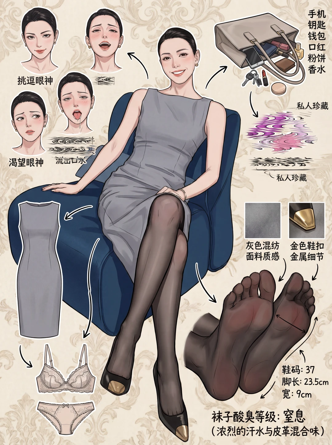 轻熟风穿搭ootd分享，提示词在下方