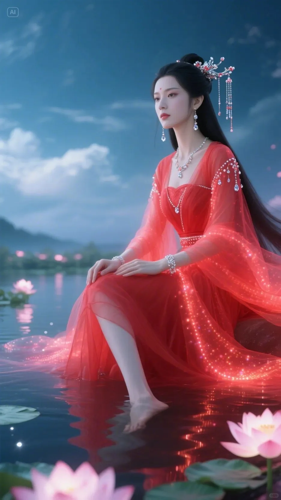 美人壁纸丨美若天仙，娇艳欲滴