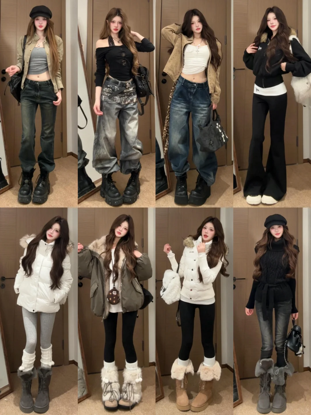 40套🦋 | 秋冬辣妹穿搭分享🥥