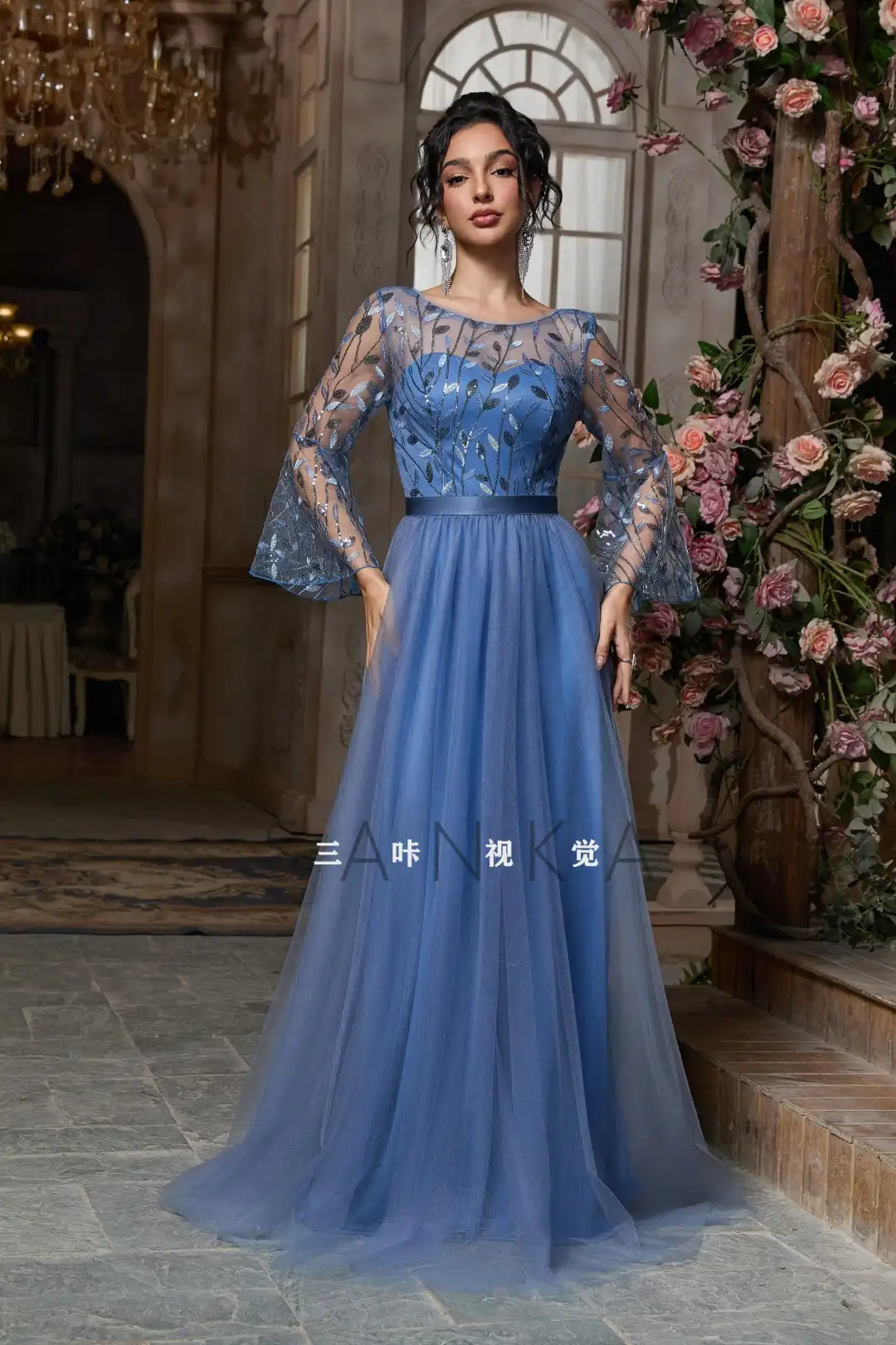 礼服👗|跨境电商外贸外模拍摄拼拍