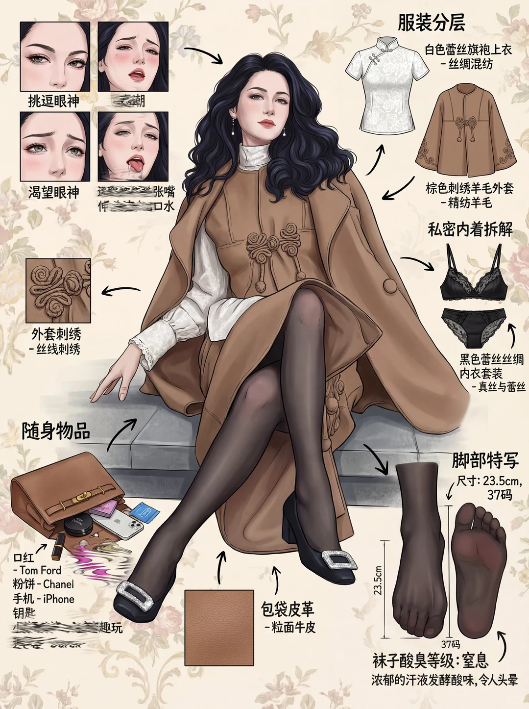 轻熟风穿搭ootd分享，提示词在下方