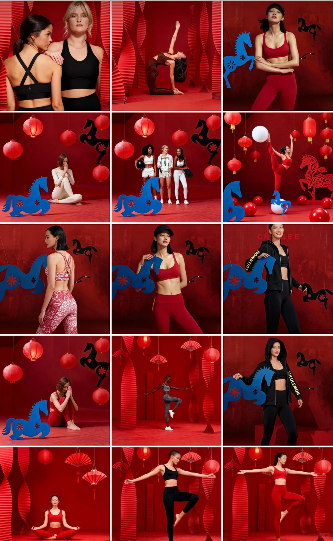 马年·新年，免费拍！为瑜伽服品牌创拍！