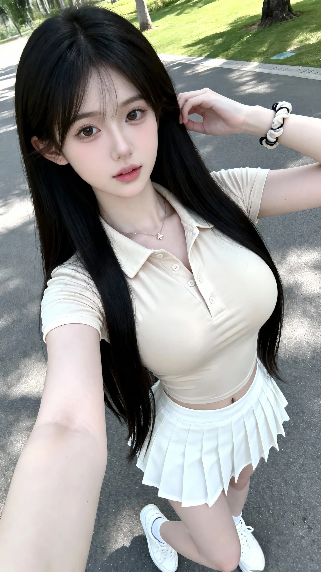 爱死这种清冷甜妹风～