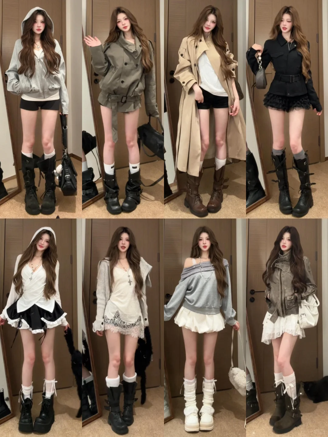 40套🦋 | 秋冬辣妹穿搭分享🥥