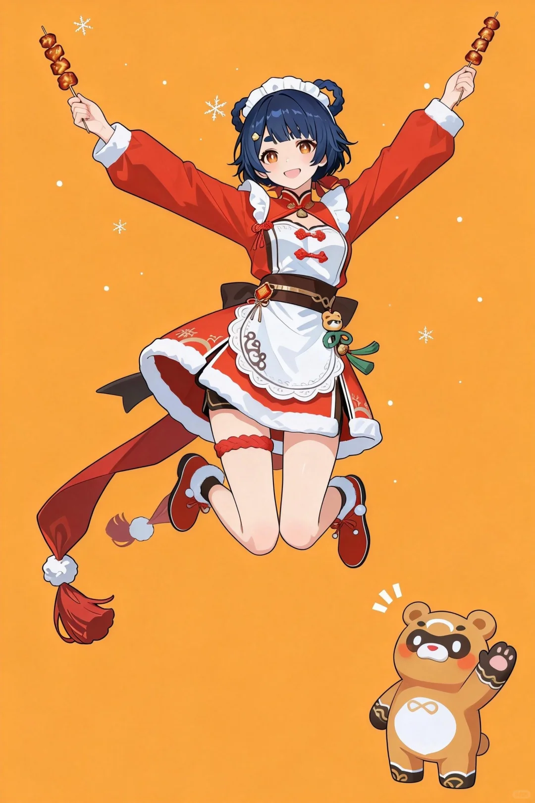 萌化了！圣诞美少女🎄