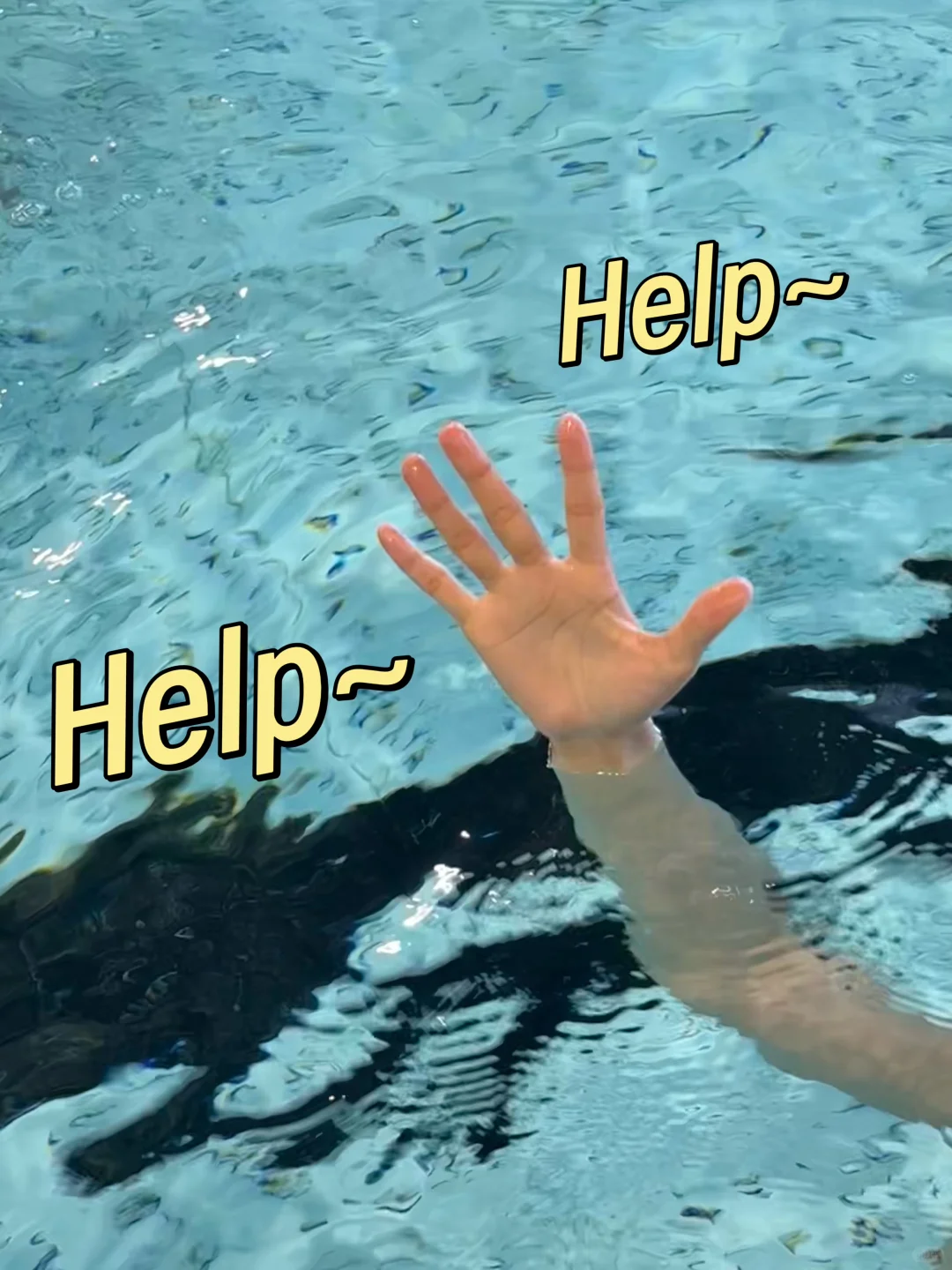 穿上新鱼皮游泳去～拍上了游泳人表情包