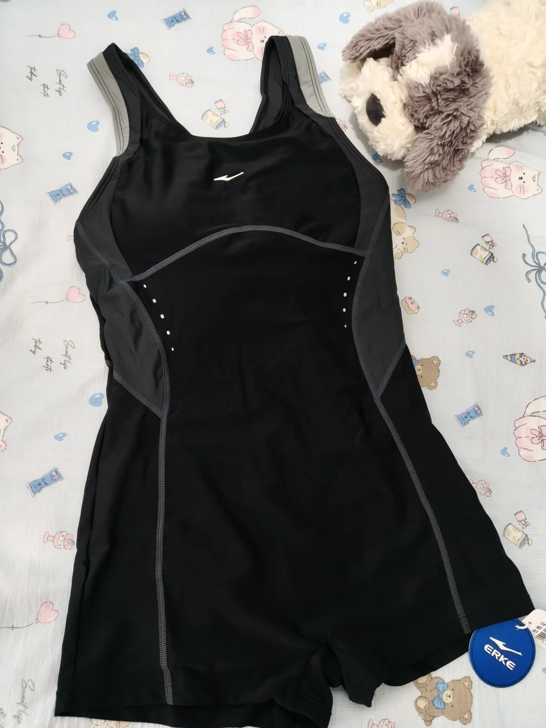 感觉雪天游泳别有雅趣