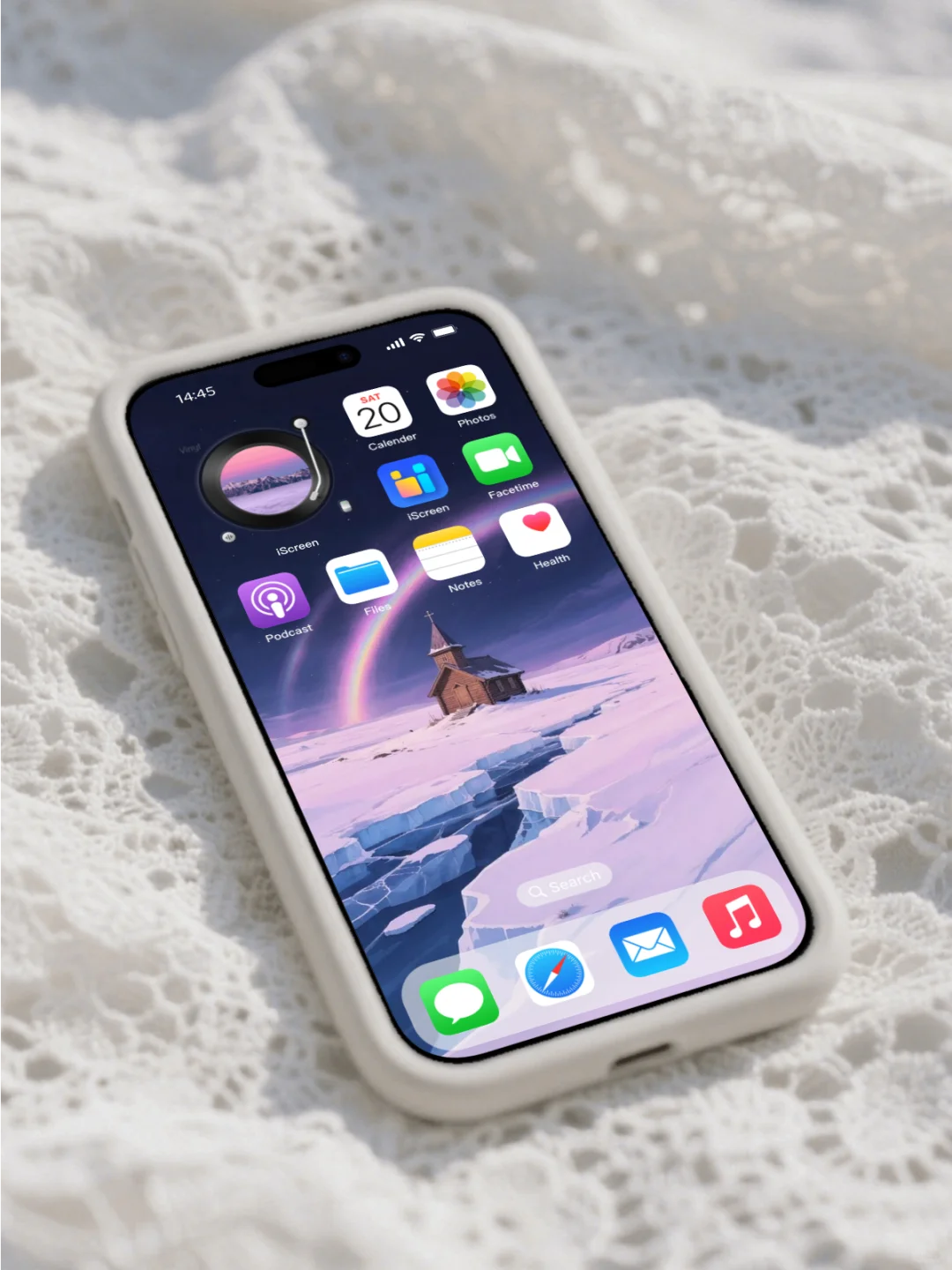 G0061壁纸｜“暗夜极光”治愈系壁纸，太治愈了