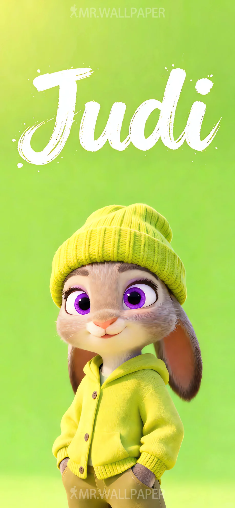 🥑牛油果朱迪丨清新牛油果色丨4K原创壁纸