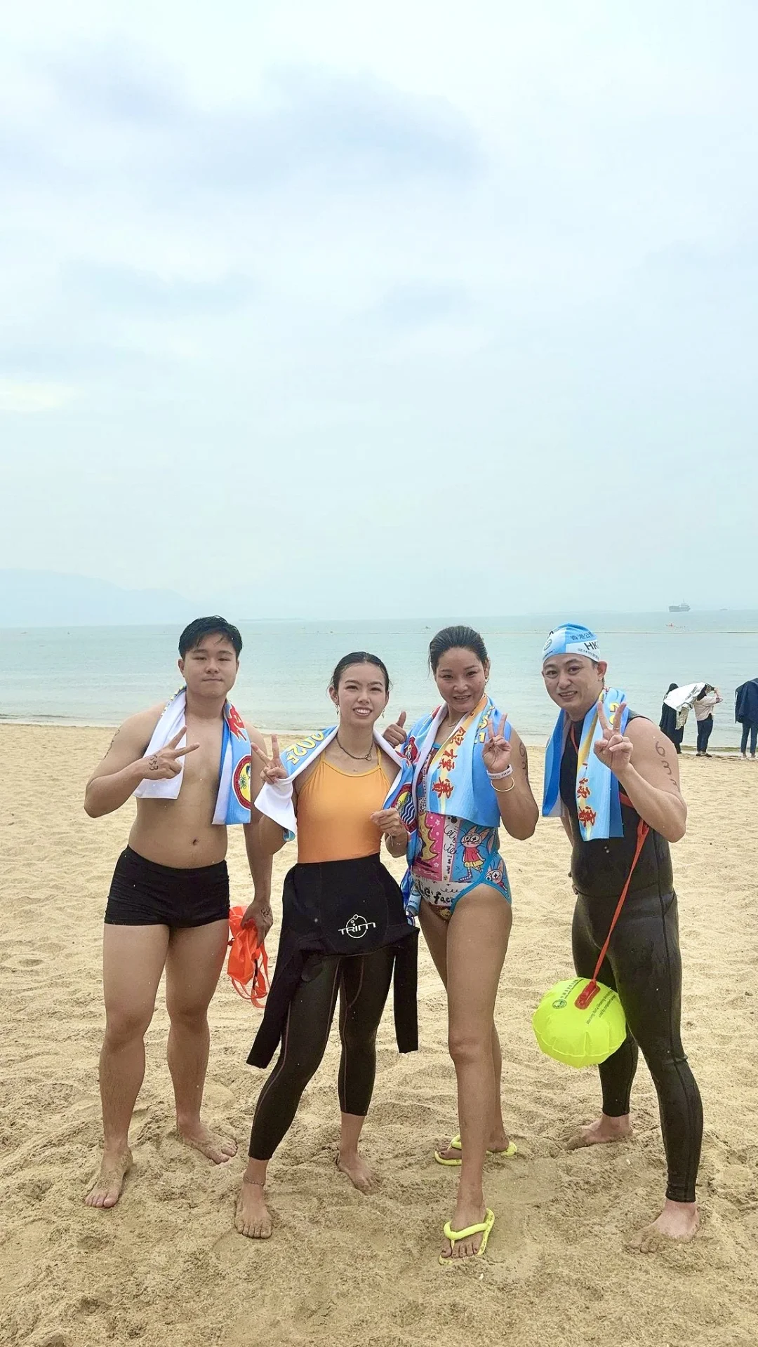 🇭🇰香港冬泳｜24度氣溫 4度體感🥶