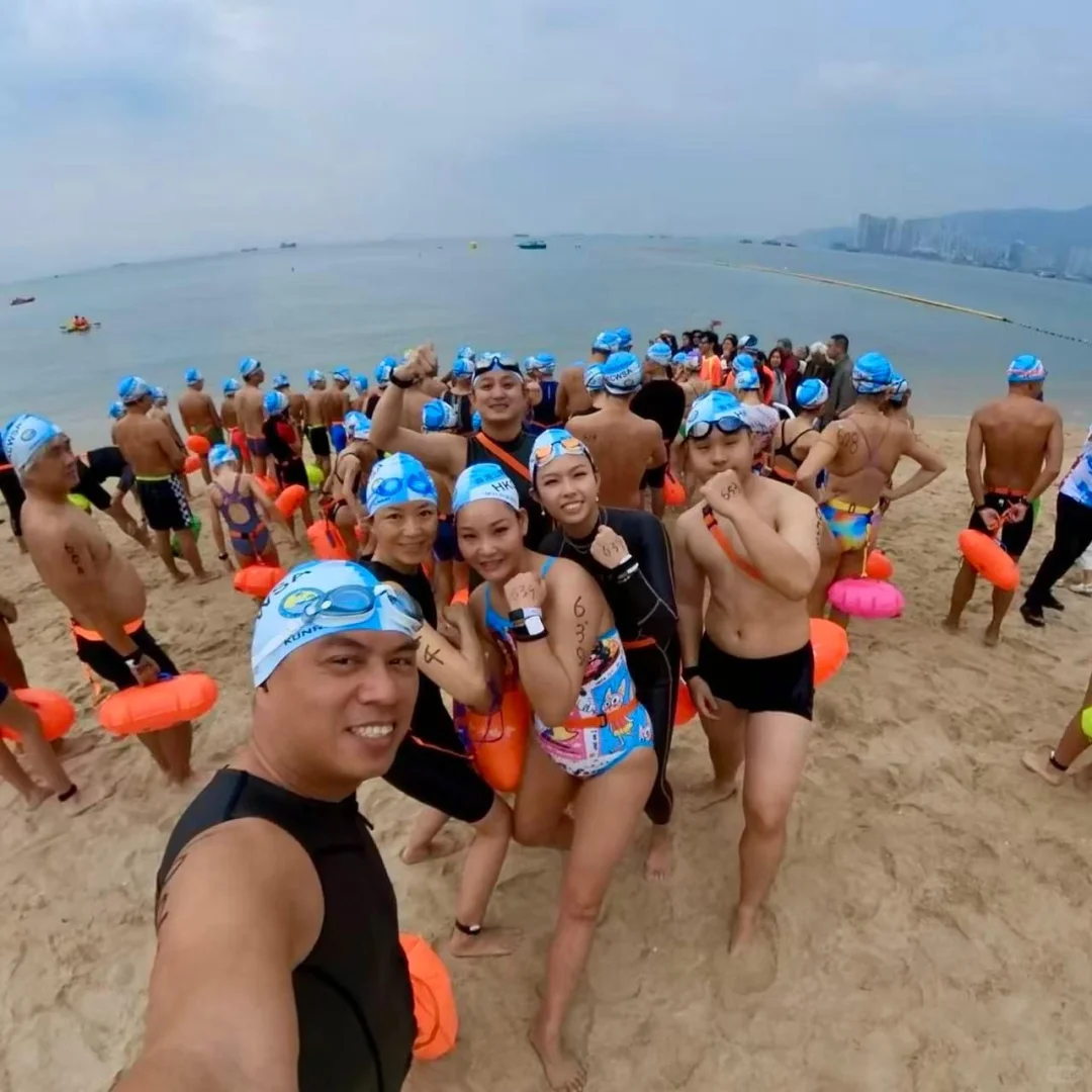 🇭🇰香港冬泳｜24度氣溫 4度體感🥶