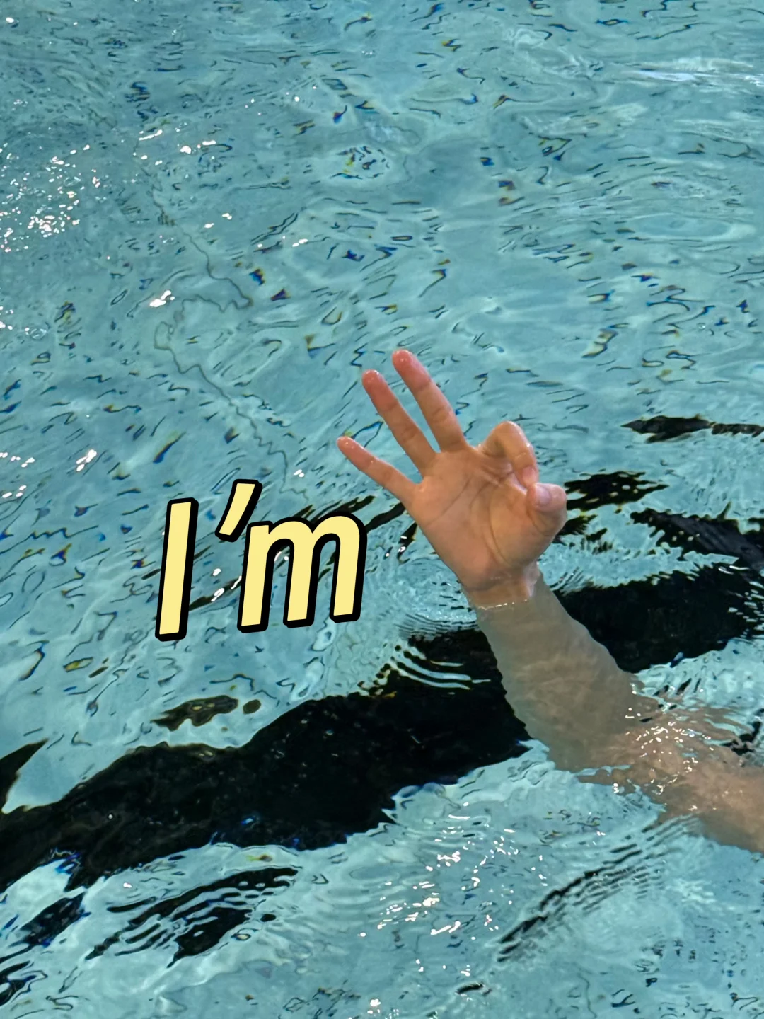 穿上新鱼皮游泳去～拍上了游泳人表情包