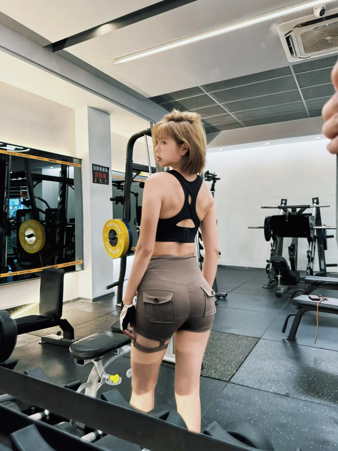 去练了练练练！健身房穿搭