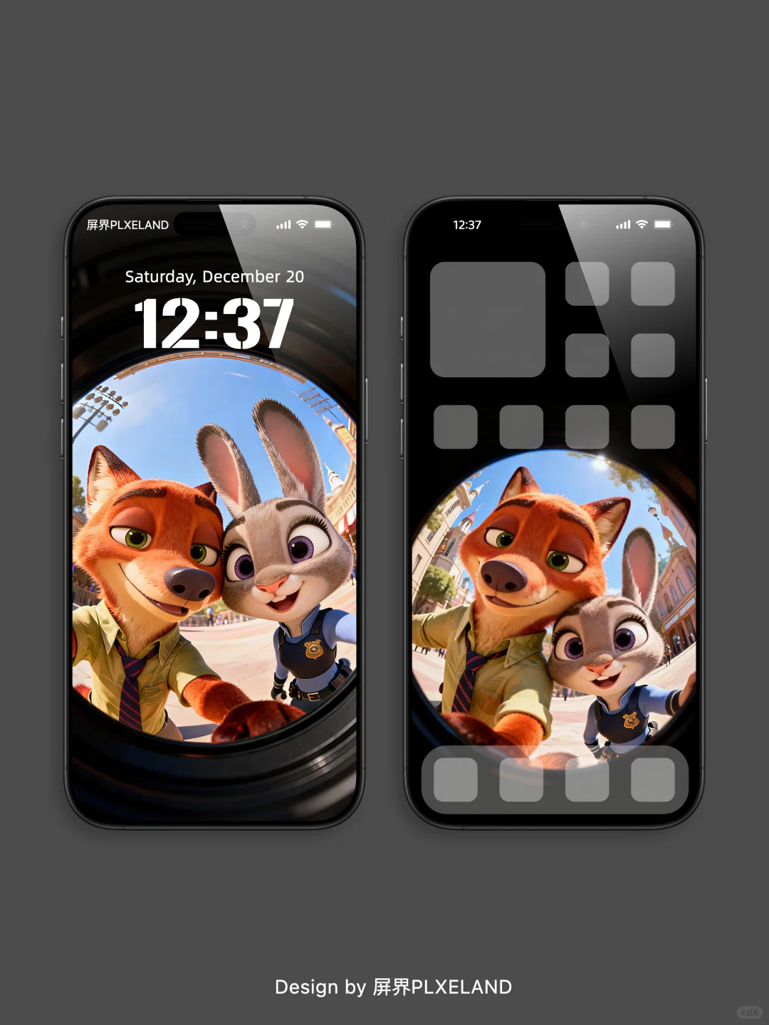 No.161｜尼克朱迪兔警官·动态壁纸🦊🐰