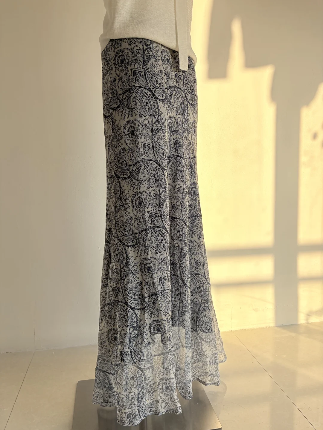 捡漏！大厂版衣，复古小众碎花蕾丝半身裙女