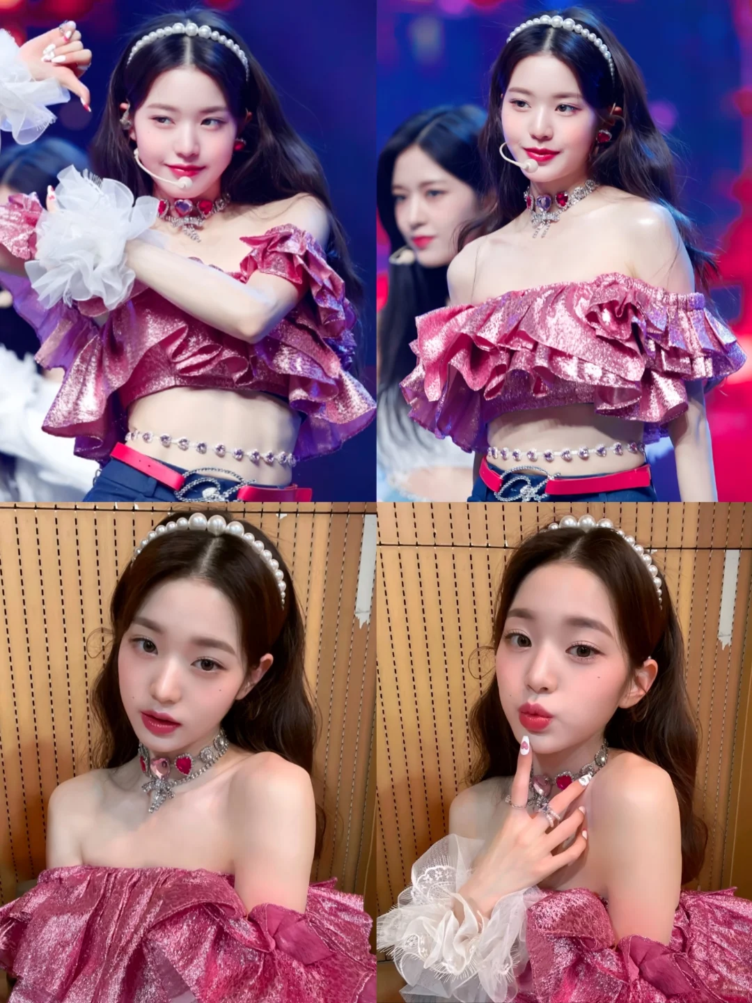 世界上找不到第二个比她更适合玫红色的女人