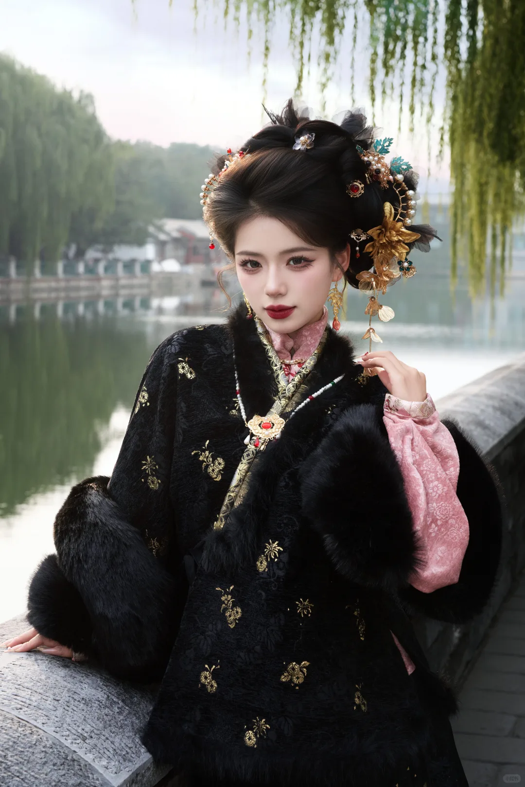 暗黑系大明贵女📸北京汉服约拍