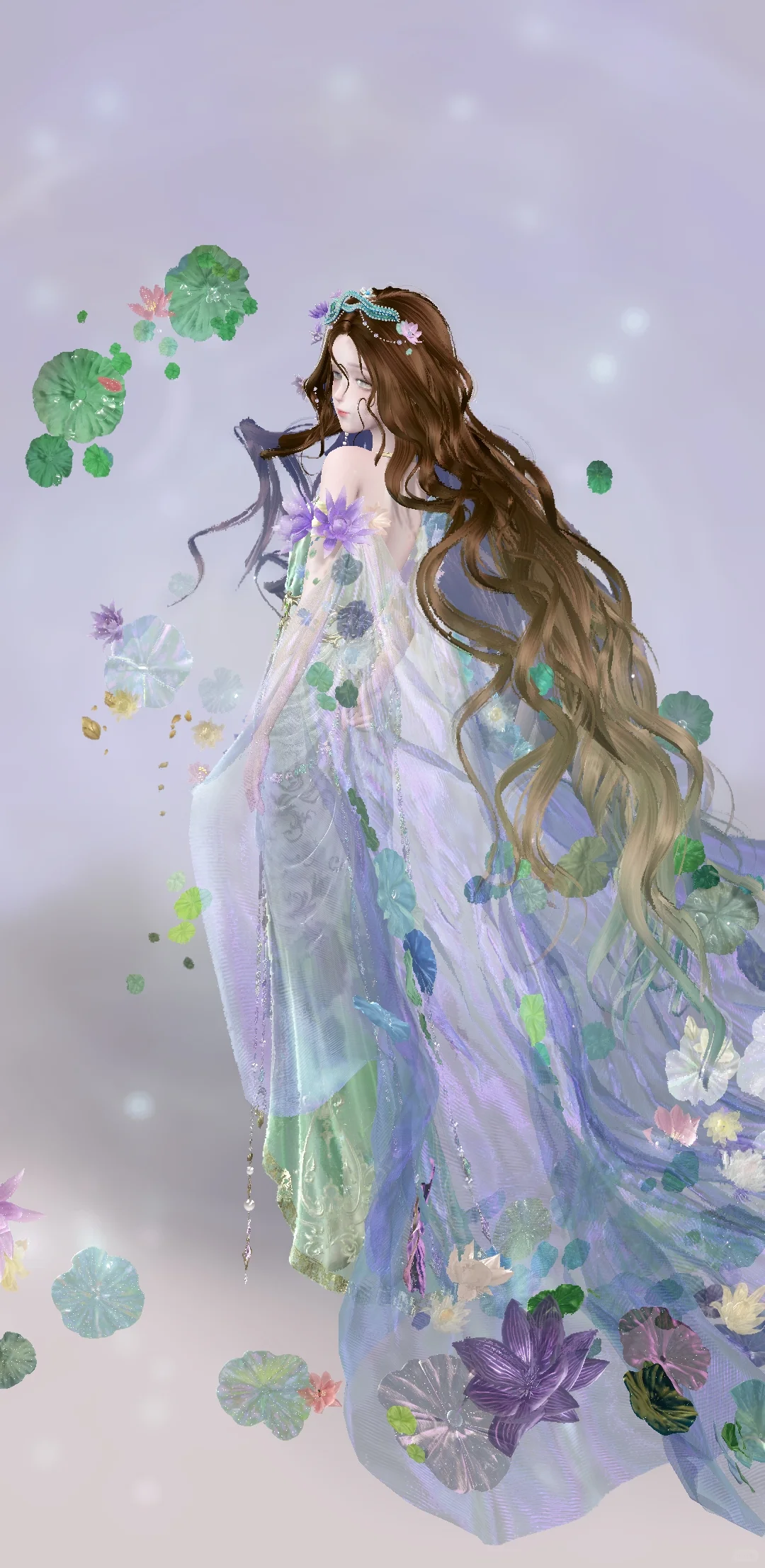 简直是女神级别的美貌