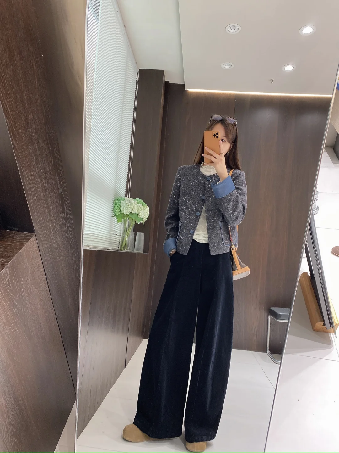 好喜欢这个早秋休闲look！