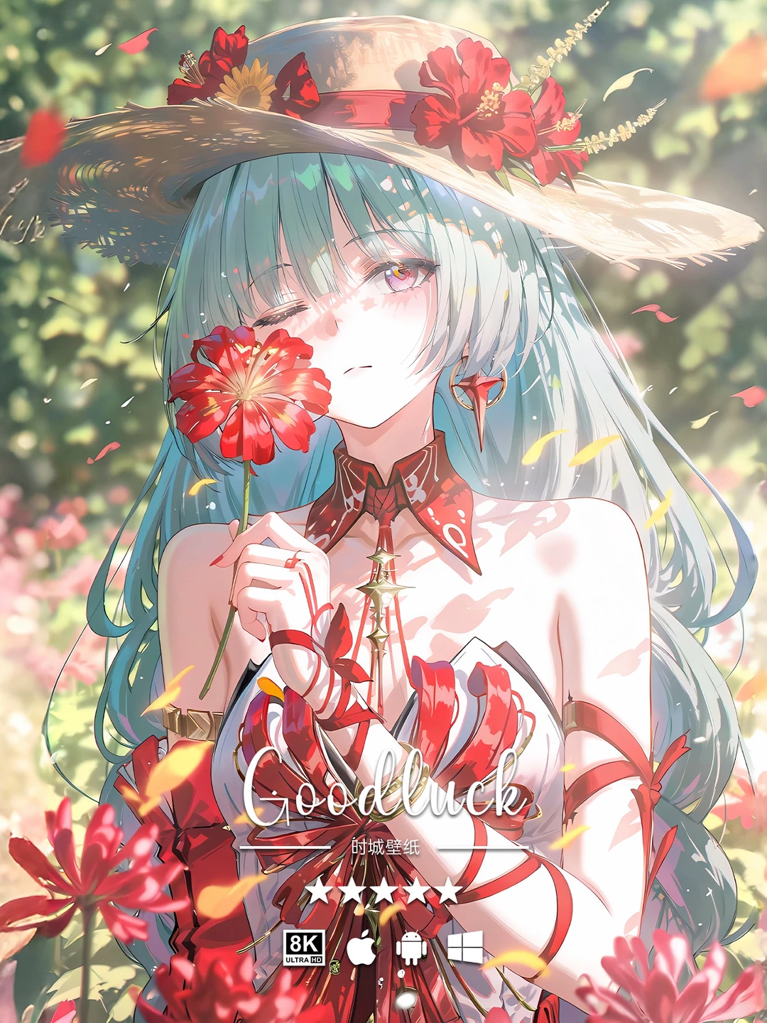 鸣潮壁纸|弗洛洛02|8K壁纸美到心巴上了