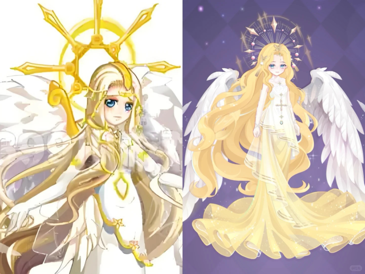 模仿一下旧版女神