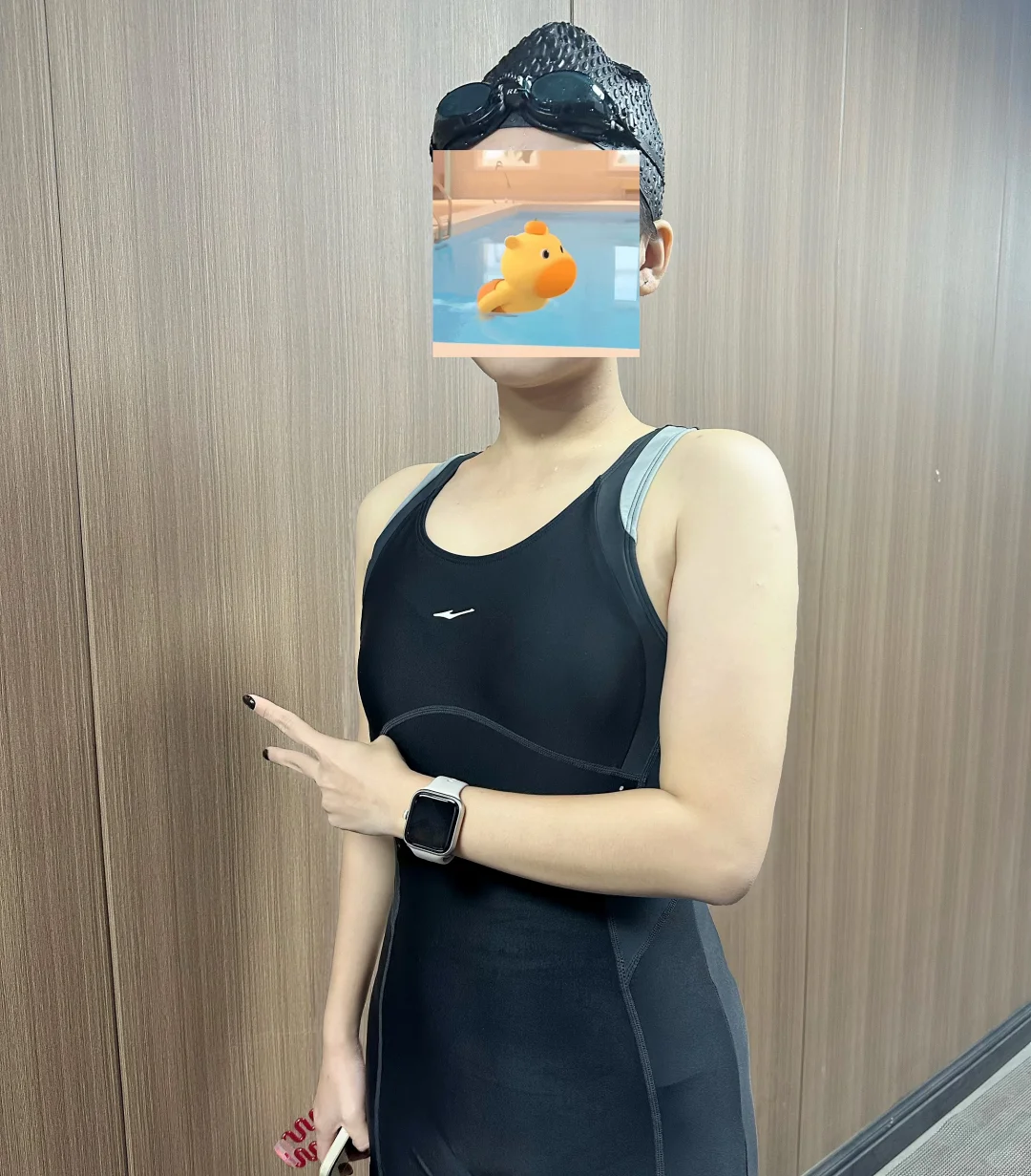 冬天还要去游泳的女人，没有一个是孬种！！