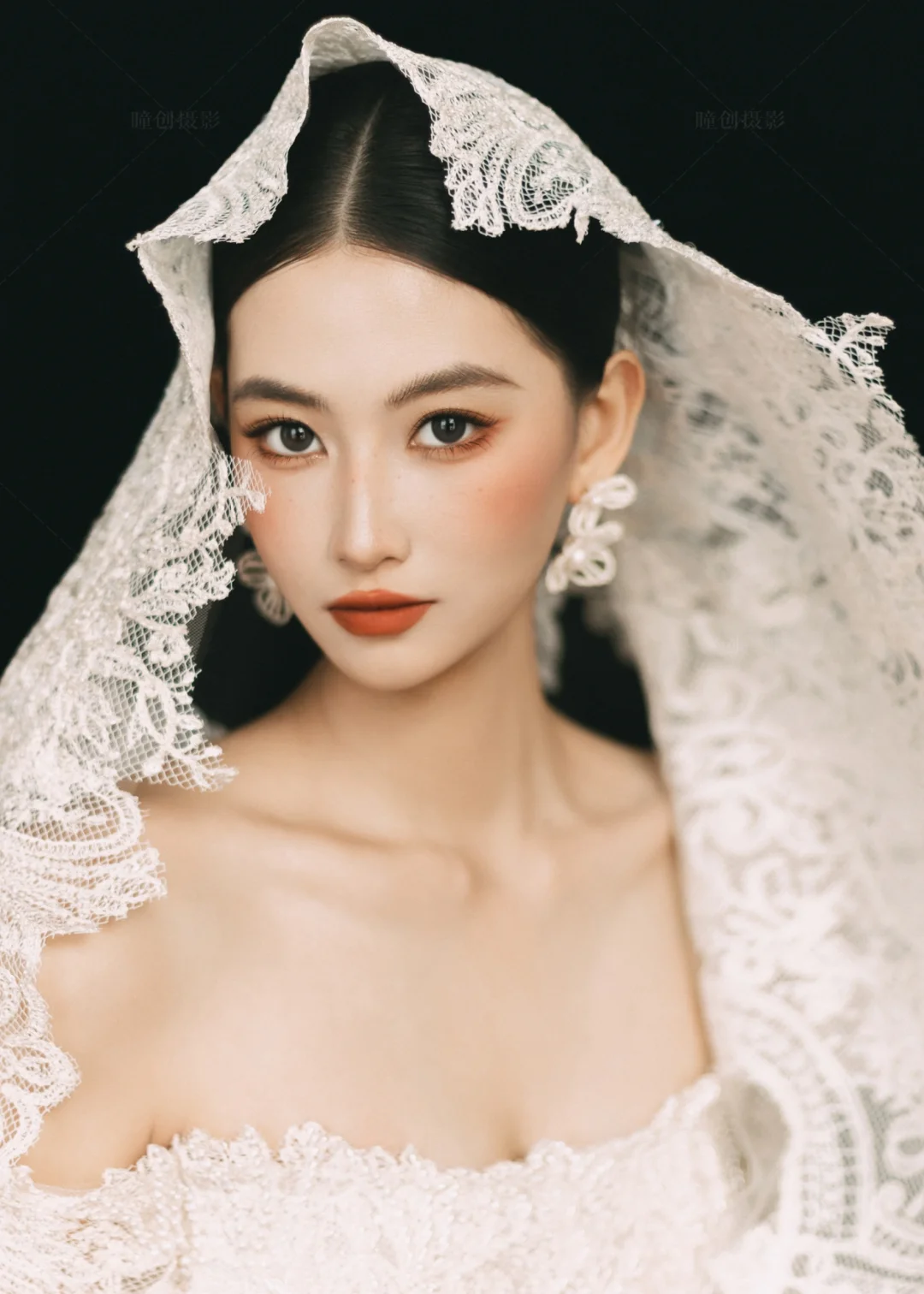 真实客片‼️女明星也太会选婚纱照风格了