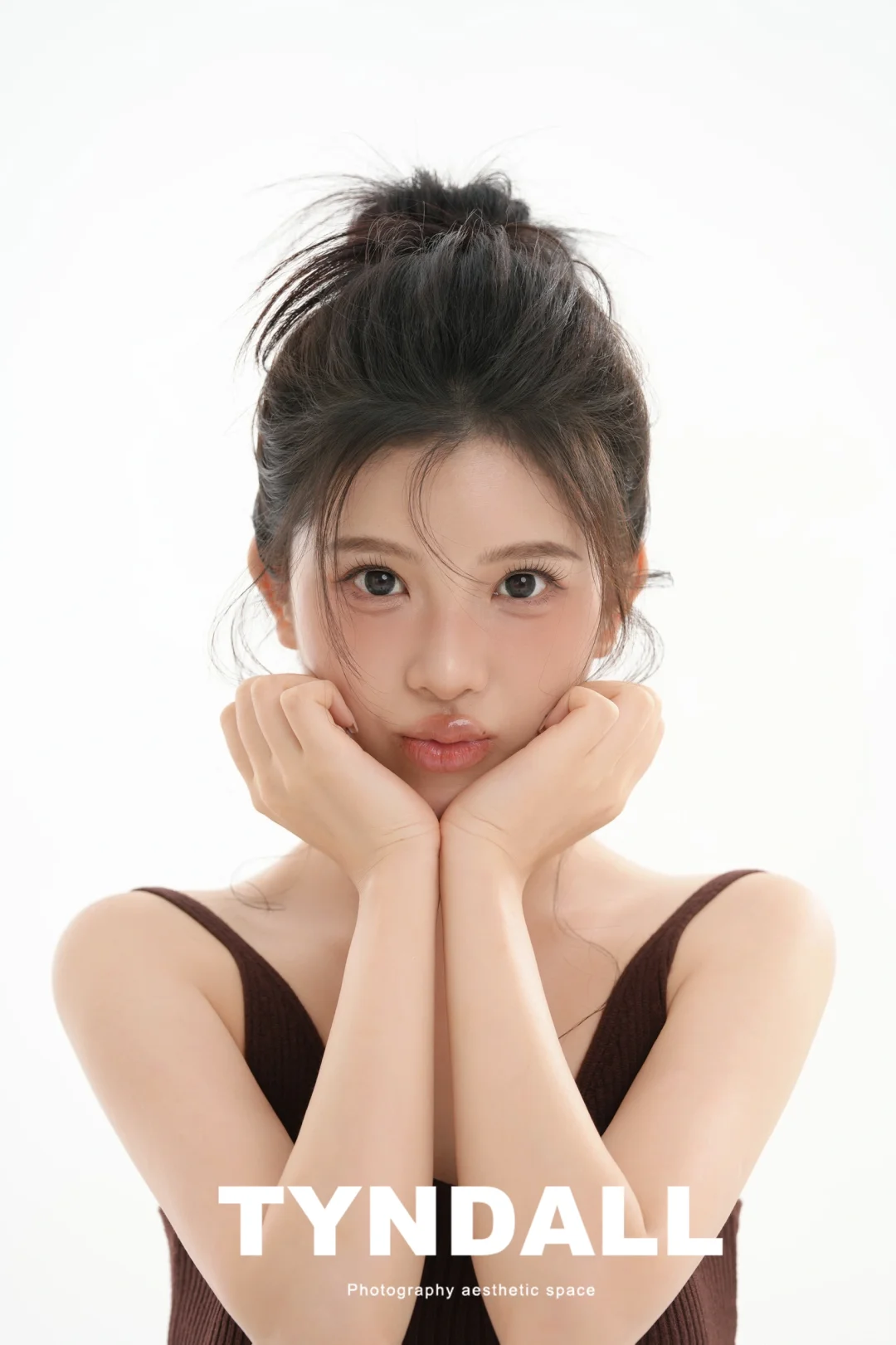 韩式少女九连拍肖像写真