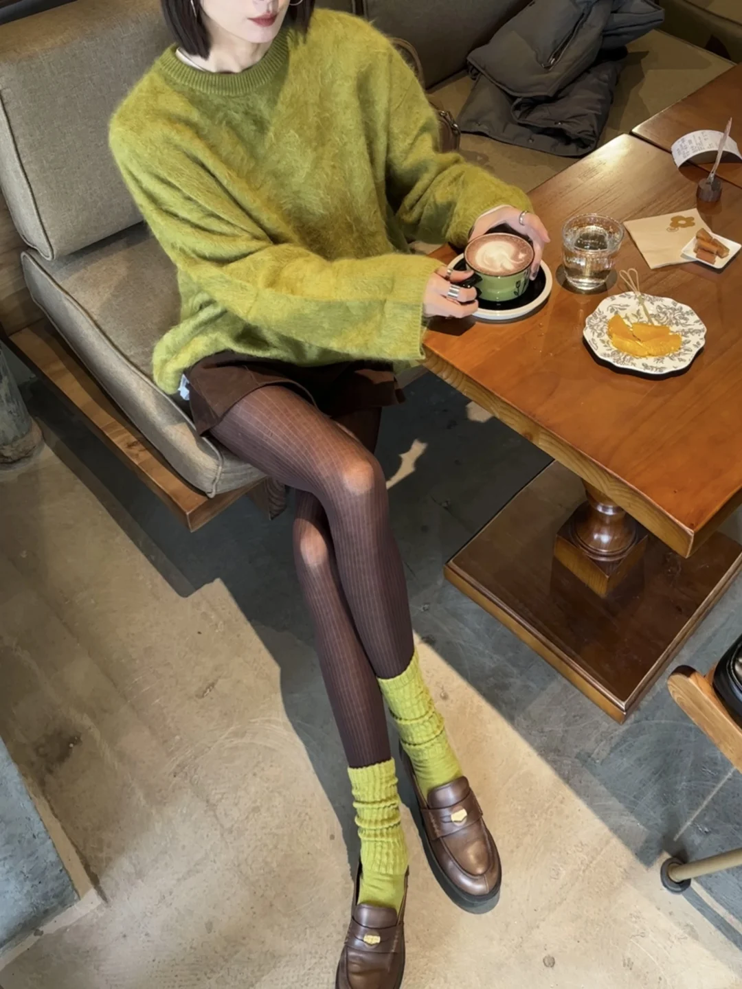 平平无奇秋冬配色小能手🫒🐻～