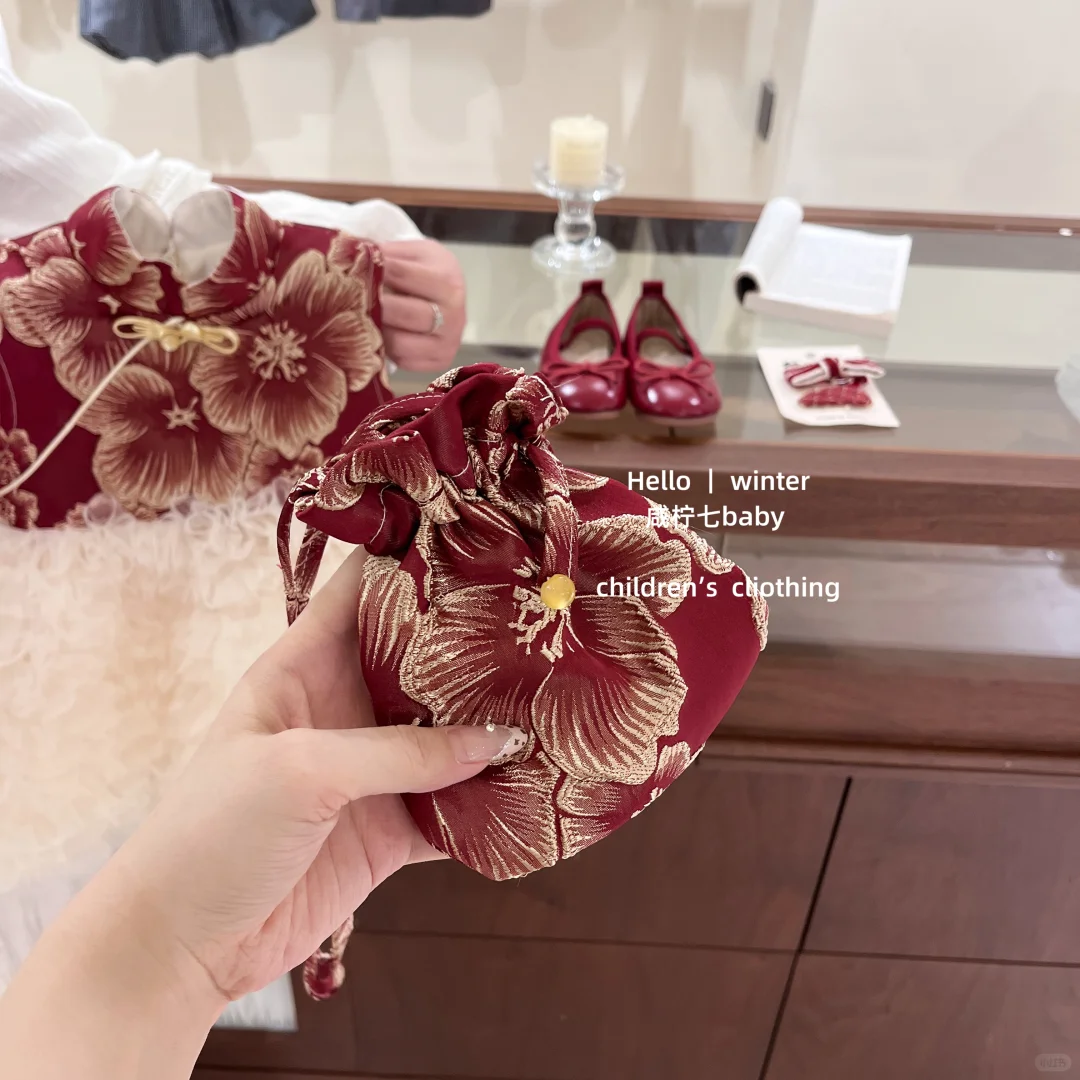 🧧【高定重工款】女儿新年国风公主裙穿搭