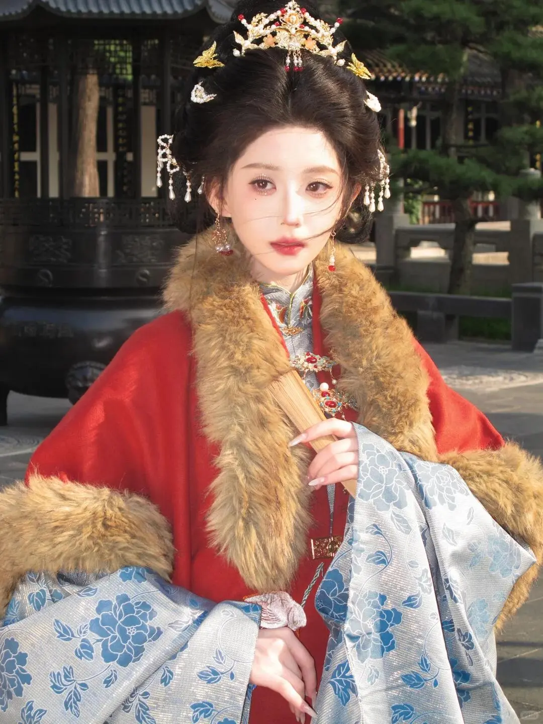 西安！不夜城！体验一天明制贵女（含披肩