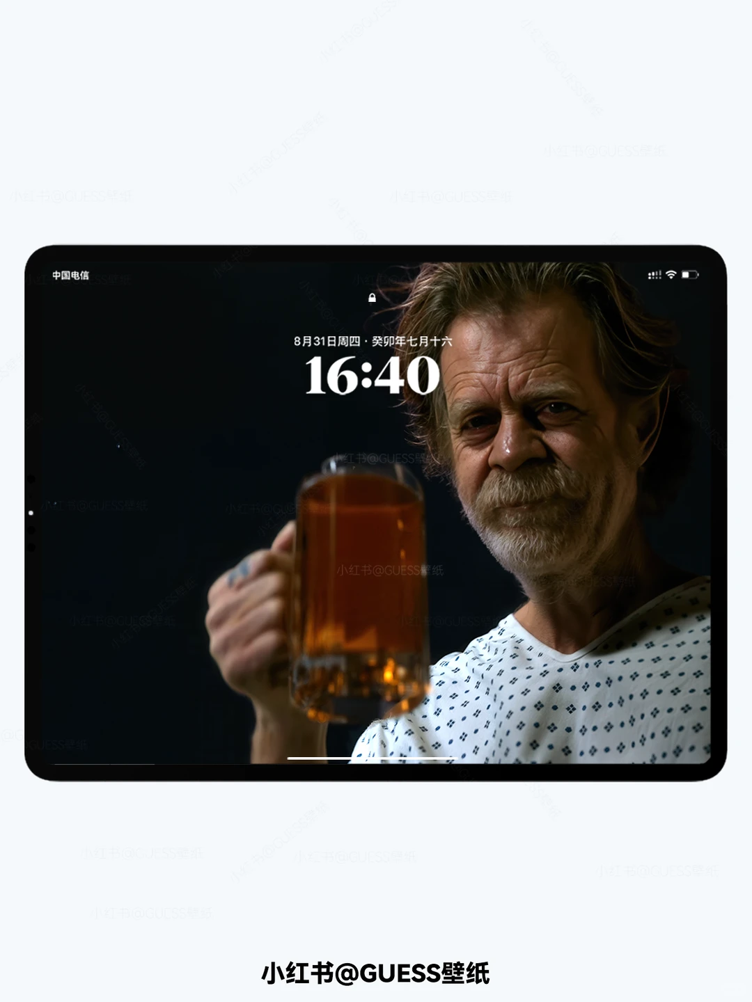 自制超清 8K 无耻之徒弗兰克壁纸