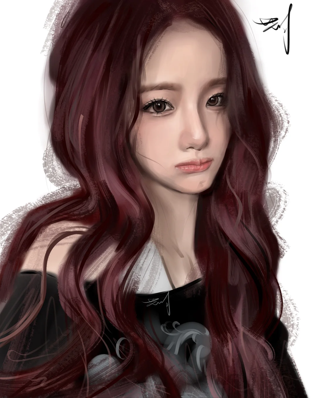 为什么没人看我画的女神💔召唤恩瑟