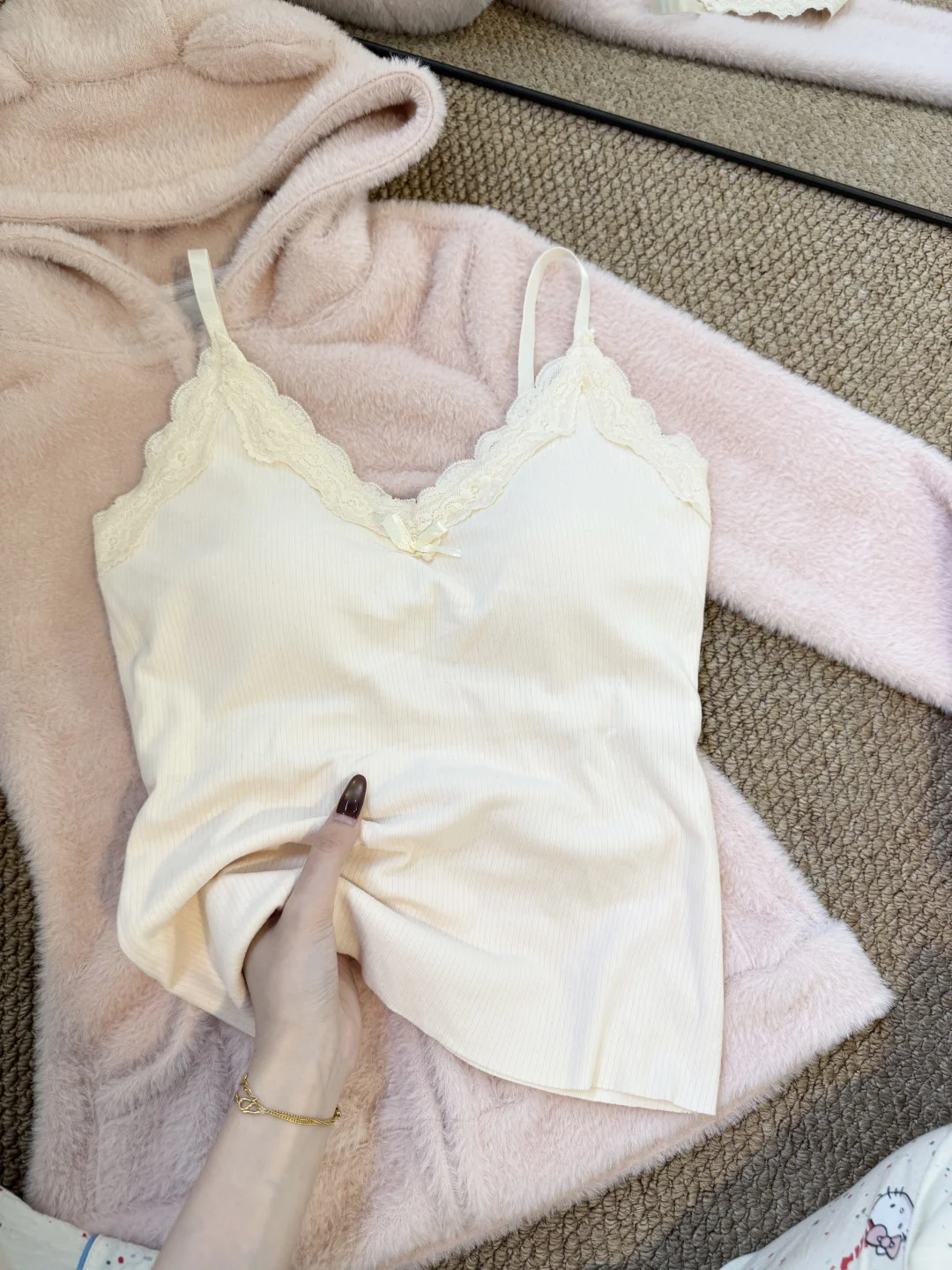 美美保暖内搭！纯欲蕾丝➕双加绒🔥19.8r💰！