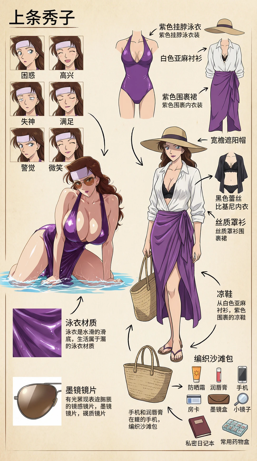 上条秀子•穿搭拆解•AI