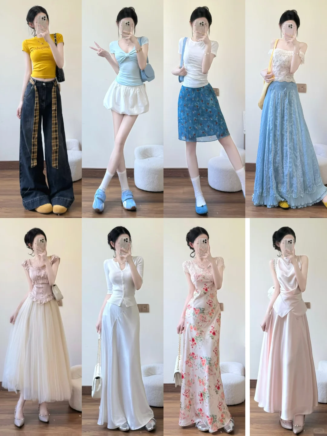 回顾一下今年的夏天！！24套漂亮裙子～