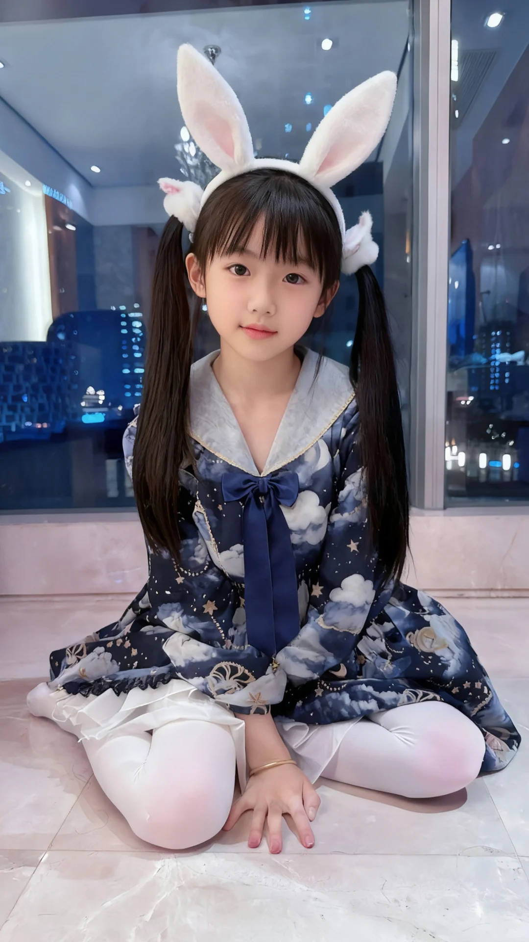 AI绘图 戴帽子的少女