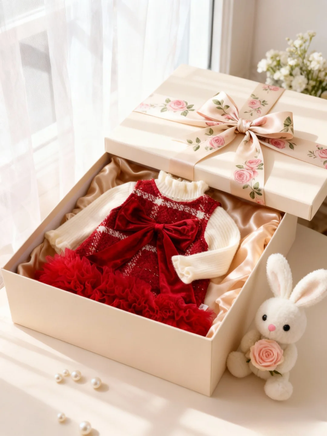 谁懂啊！女宝连衣裙节日氛围感直接拉满✨！