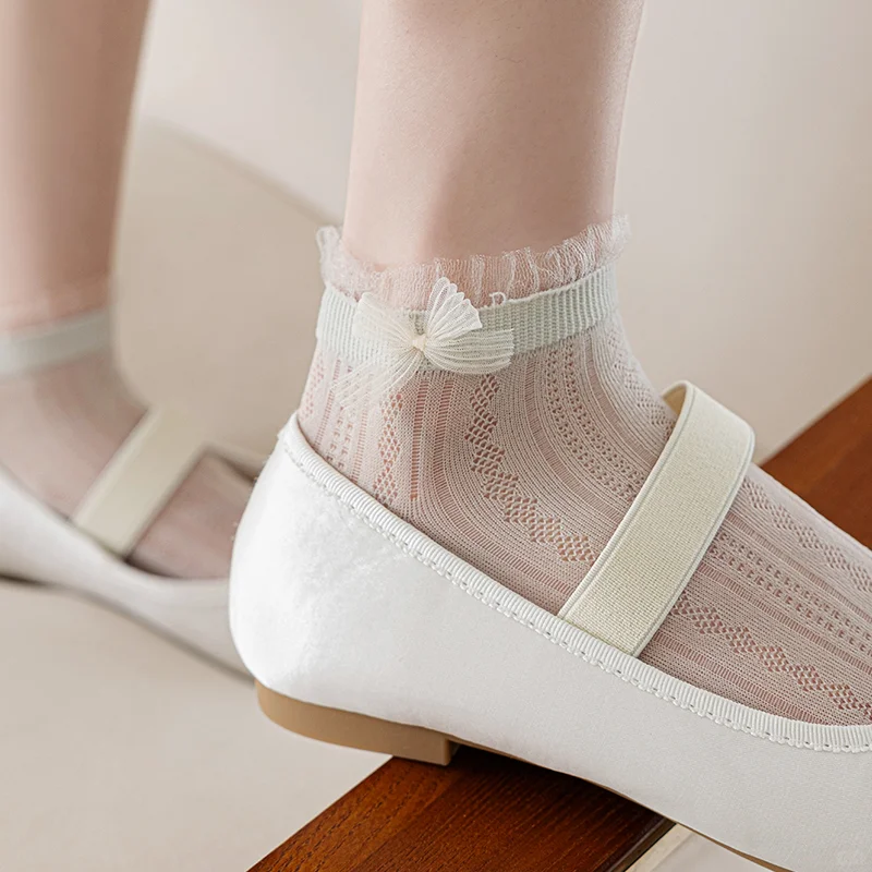 🎀轻薄透气袜子，夏天穿超舒服！