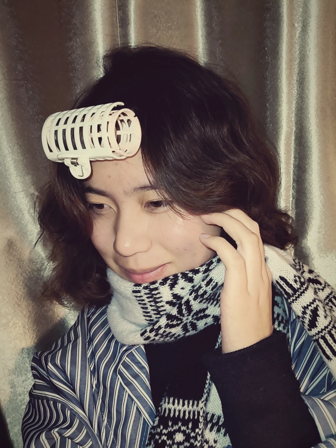 何人来教此女拍复而古之照片