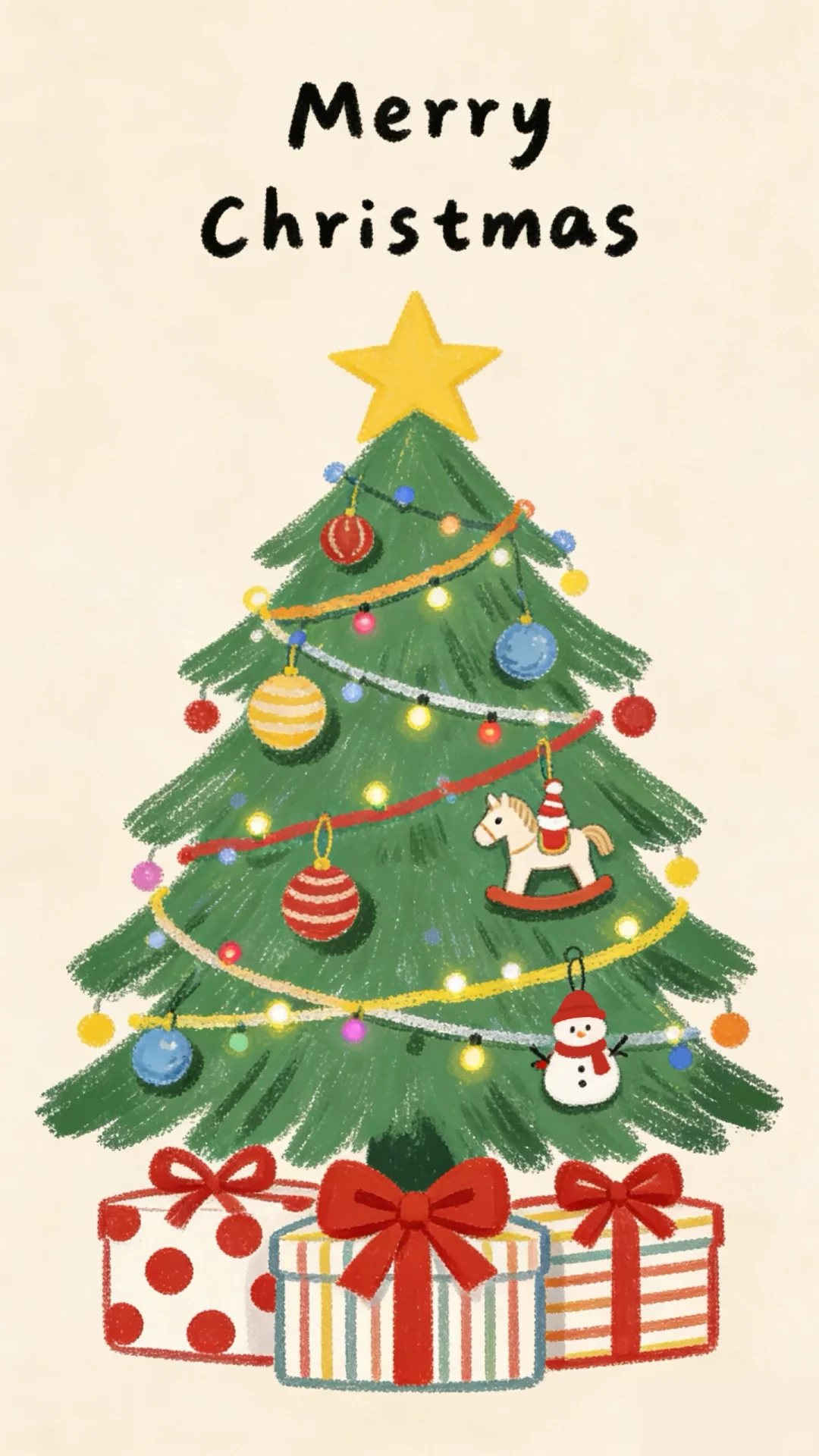 🎄圣诞树壁纸分享～