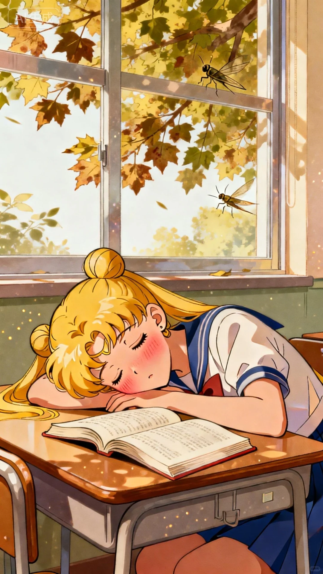 美少女战士睡着噜