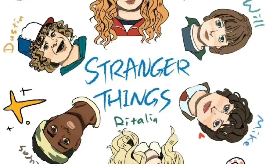 怪奇物语壁纸，爱之