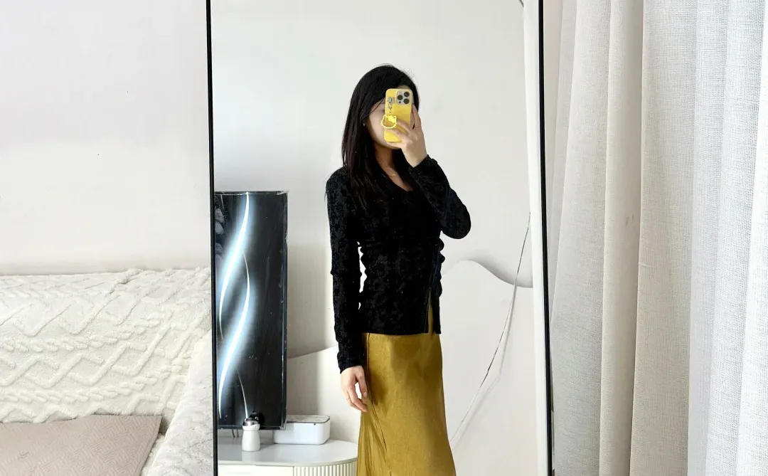 半身裙➕丝袜穿搭