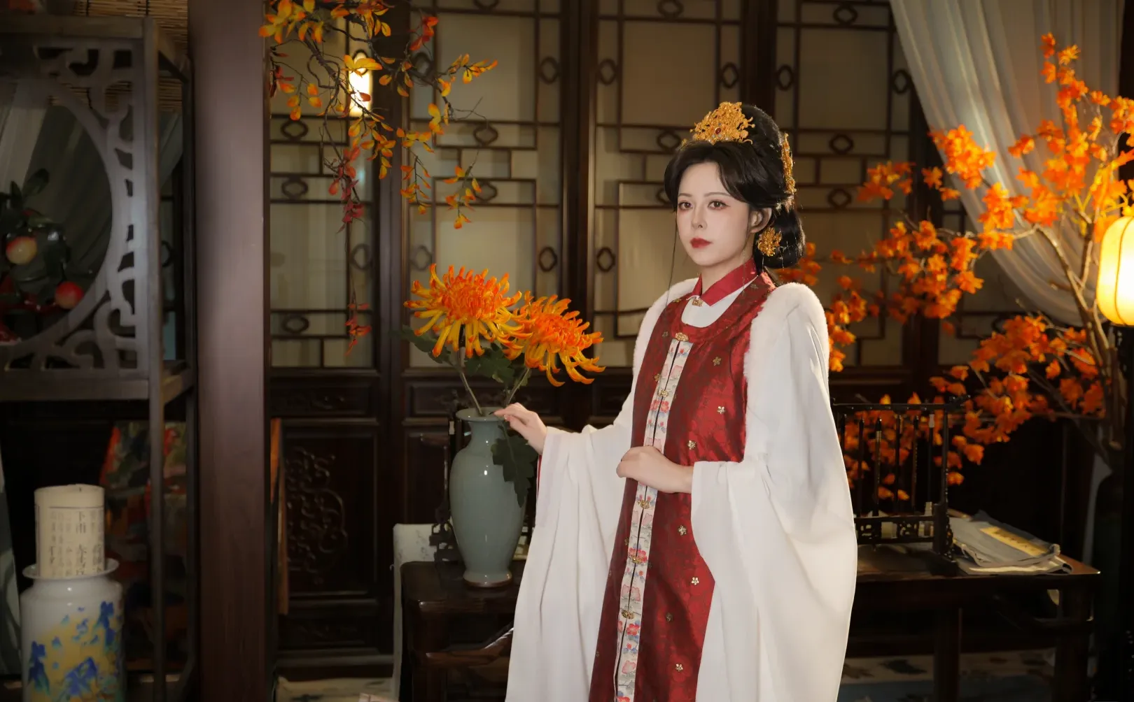 冬日里的大明贵女