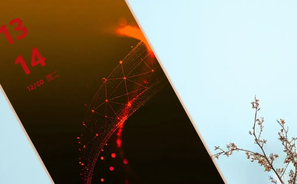 手机高清壁纸——《焰光里的星链》