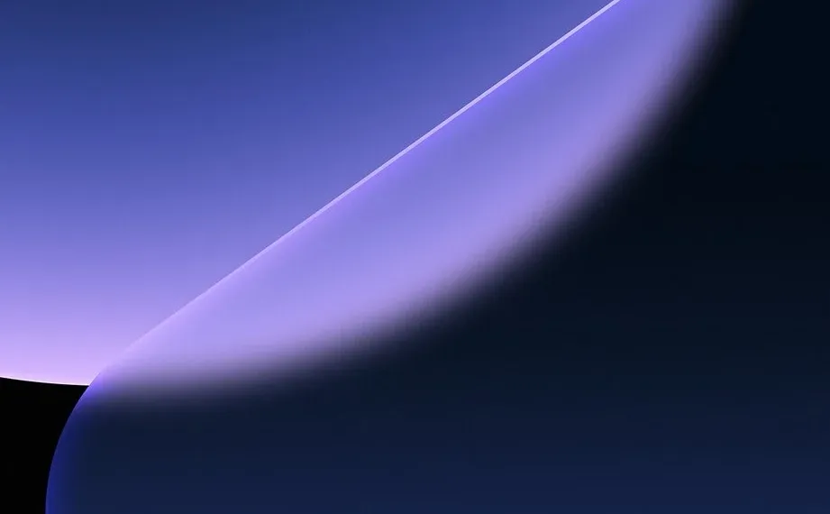 iPhone 紫色渐变壁纸