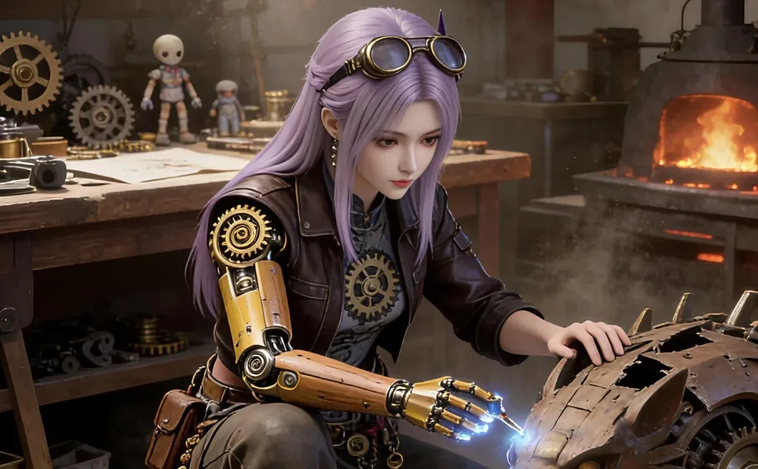 斗破苍穹古代机关国漫女神