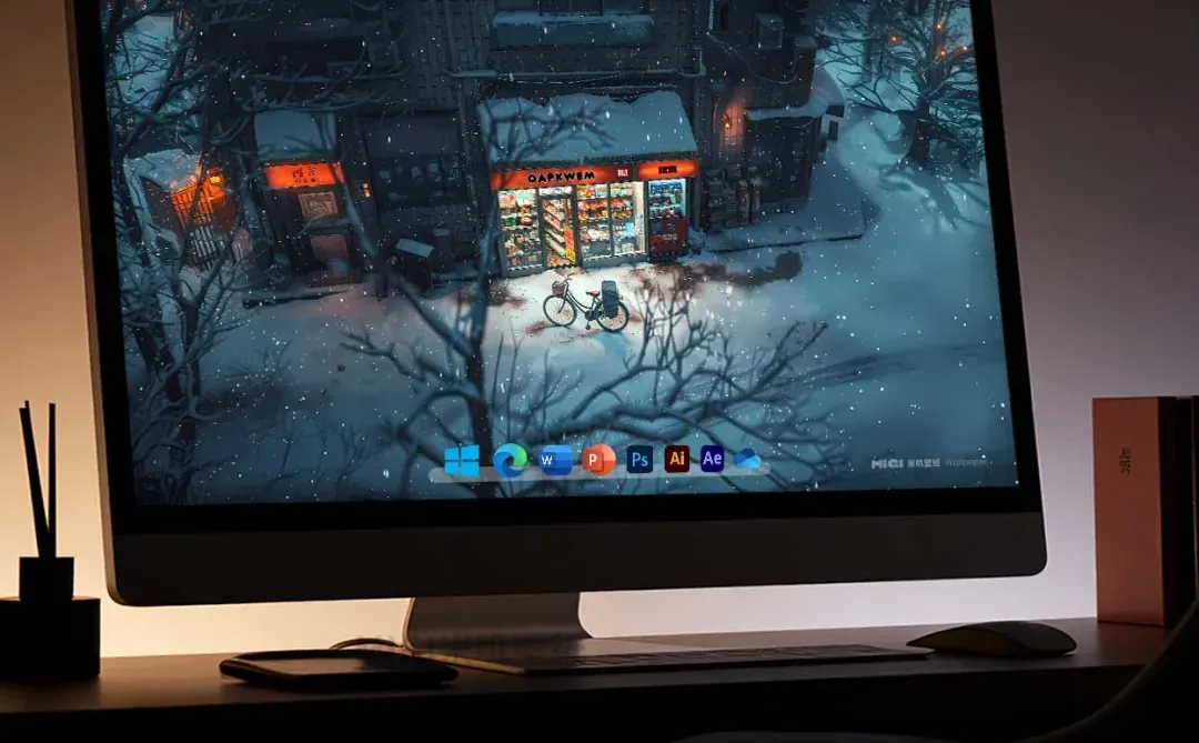 壁纸 | 雪落便利店 | 255